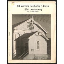 Johnsonville Methodist Church 125th Anniversary [1842-1967]