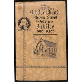 Wesley Church Nelson Street Petone Jubilee 1883-1933