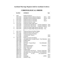 AKL - Marriage Registers