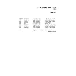 AKL1080 - Leigh Memorial Chapel