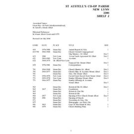 AKL2300 - St. Austell's Co-operating Parish New Lynn