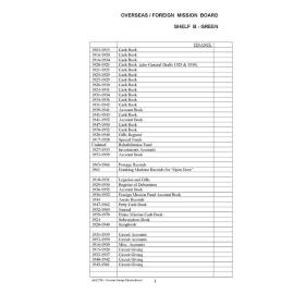 AKL2700 - Overseas Foreign Mission Board