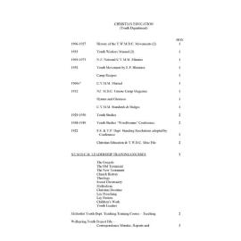 AKL2800 - Christian Education - Youth Department