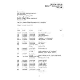 AKL2820 - Grafton Road Trinity Collegiate