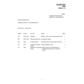 AKL3080 - Hamilton Dinsdale