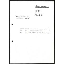 AKL3150 - Putaruru