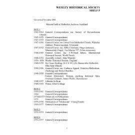 AKL9315 - Wesley Historical Society