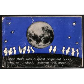 Once There was a Great Argument About Whether Anybody Lived on the Moon... [Methodist Central Mission, Christchurch]