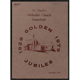 A Short History of the Somerfield Methodist Church 1929-1979