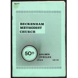 Beckenham Methodist Church - Golden Jubilee 1928-1978