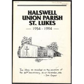 Halswell Union Parish St. Lukes - 1954-1994