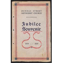 Fifty Years of Methodist Endeavour - A Brief Record of the Methodist Church at Dundas Street, Dunedin - Compiled for the Jubilee 1879-1929 - Celebrated April 21st to 28th 1929