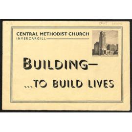 Central Methodist Church Invercargill - Building to Build Lives