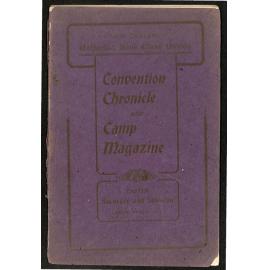 New Zealand Methodist Bible Class Unions - Convention Chronicle and Camp Magazine - Easter - Recorder and Souvenir - Christchurch, 1912