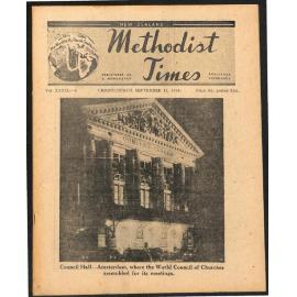 The New Zealand Methodist Times (Vol. 39 No. 9) - 11 September 1948 