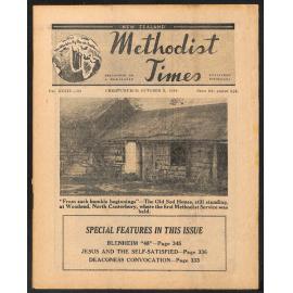 The New Zealand Methodist Times  (Vol. 39 No. 11) - 9 October 1948