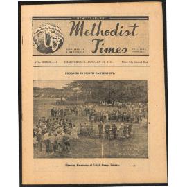 The New Zealand Methodist Times (Vol. 39 No. 18) - 29 January 1949 