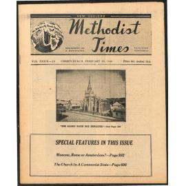 The New Zealand Methodist Times (Vol. 39 No. 19) - 12 February 1949