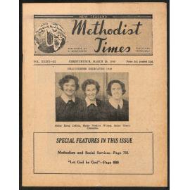The New Zealand Methodist Times (Vol. 39 No. 22) - 26 March 1949