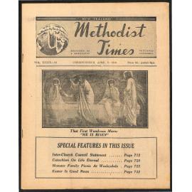 The New Zealand Methodist Times (Vol. 39 No. 23) - 9 April 1949