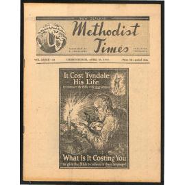 The New Zealand Methodist Times (Vol. 39 No. 24) - 23 April 1949