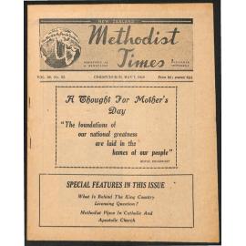 The New Zealand Methodist Times (Vol. 39 No. 25) - 7 May 1949
