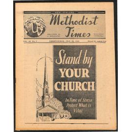 The New Zealand Methodist Times (Vol. 40 No. 7) - 30 July 1949