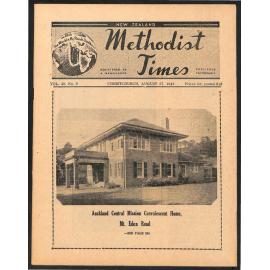 The New Zealand Methodist Times (Vol. 40 No. 9) - 27 August 1949