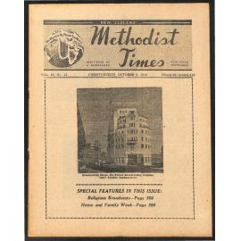 The New Zealand Methodist Times (Vol. 40 No. 12) - 8 October 1949