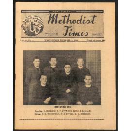 The New Zealand Methodist Times  (Vol. 40 No. 16) - 3 December 1949