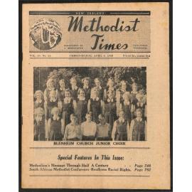 The New Zealand Methodist Times (Vol. 40 No. 24) - 8 April 1950