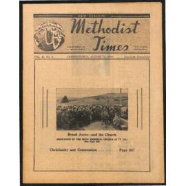 The New Zealand Methodist Times (Vol. 41 No. 8) - 12 August 1950