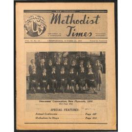 The New Zealand Methodist Times (Vol. 41 No. 13) - 21 October 1950