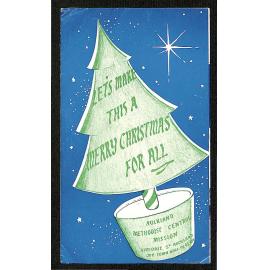 Auckland Methodist Central Mission - Christmas Donation Pamphlets from an Issue of In Your Midst