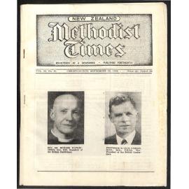The New Zealand Methodist Times  (Vol. 42 No. 11) - 22 September 1951