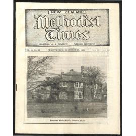 The New Zealand Methodist Times (Vol. 42 No. 15) - 17 November 1951