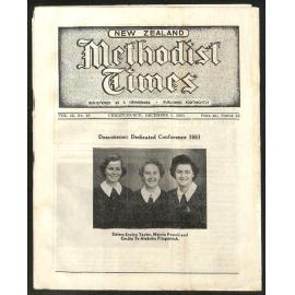 The New Zealand Methodist Times  (Vol. 42 No. 16) - 1 December 1951