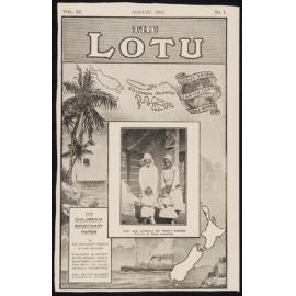 Pages from a NZ Methodist Publication [The Lotu, Vol. 6 , No.1, August,1932] Featuring a Letter from Sister Airini Hobbs