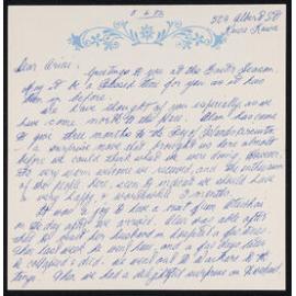 Letter Addressed to Airini from [Violet] Jones