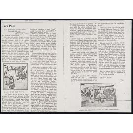 Clipping from a NZ Methodist Publication [The Lotu, May 1933] Featuring Tui's Page