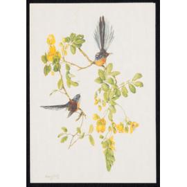 Greeting Card Addressed to Irene from [Violet] Jones Noting the Passing of Piki Rātana
