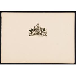 Christmas Card Addressed to Sister Hobbs from TeAta