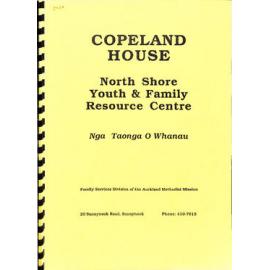 Copeland House - North Shore Youth & Family Resource Centre - Nga Taonga O Whanau