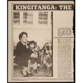 Magazine Article Related to Te Arikinui Dame Te Atairangikaahu and the Māori King Movement, Te Kīngitanga [Kīngitanga: The New Approach, NZ Listener, December 11th 1982, 16-17]