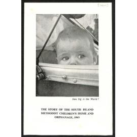 The Story of the South Island Methodist Children's Home and Orphanage