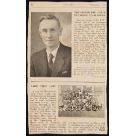 Pages from a NZ Methodist Publication [The Lotu, February, 1940] Featuring Māori Girl's Camp, Deaconesses, Māori Youth Work, and Report from Sister Hobbs
