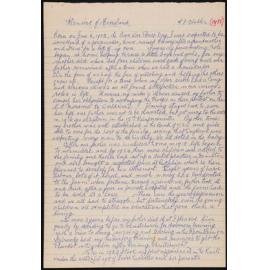 Memoirs of Māoriland Written by Sister Airini Hobbs