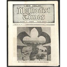 The New Zealand Methodist Times  (Vol. 43 No. 11) - 20 September 1952