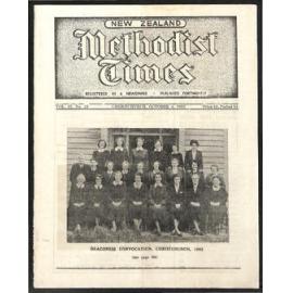 The New Zealand Methodist Times (Vol. 43 No. 12) - 4 October 1952