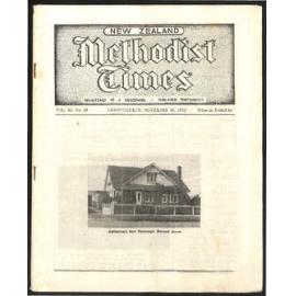 The New Zealand Methodist Times (Vol. 43 No. 15) - 15 November 1952